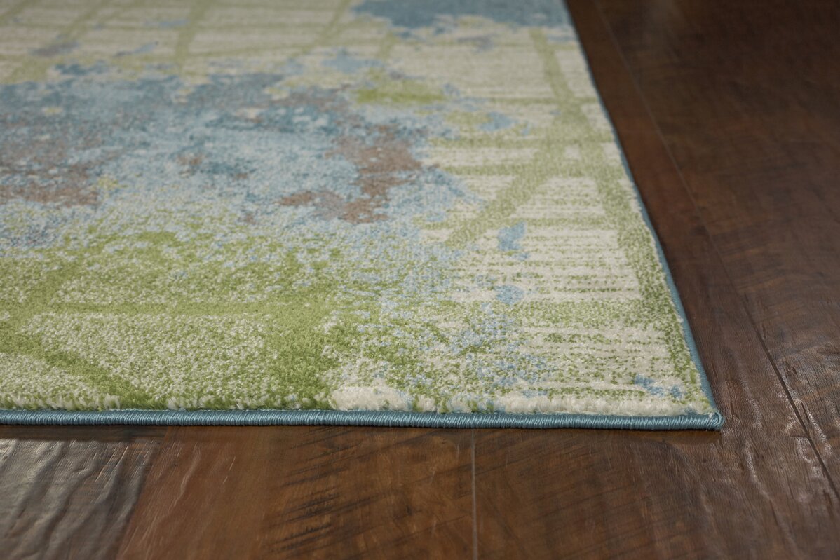 Dunmore Blue/Green Area Rug & Reviews AllModern